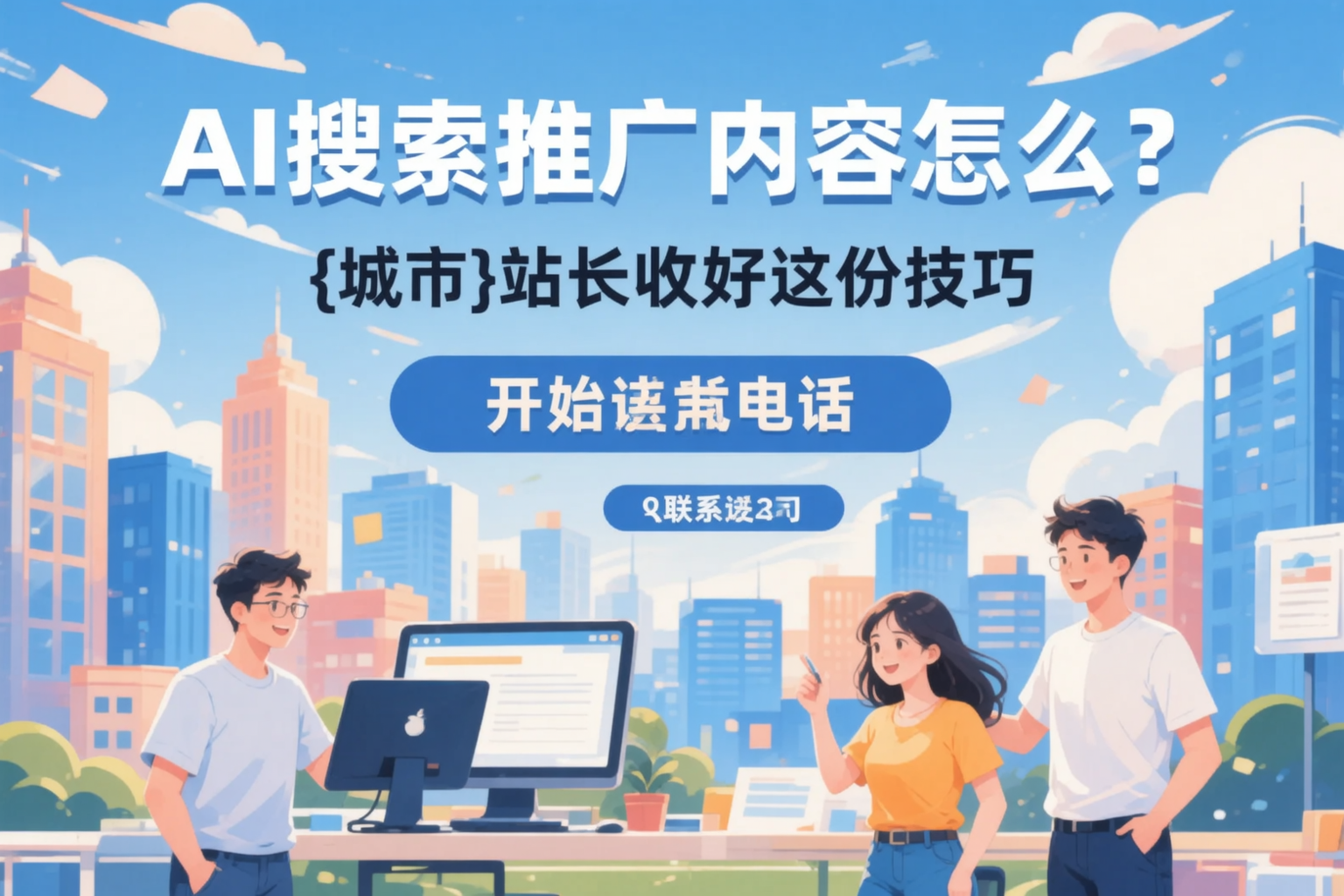 AI搜索推广内容怎么写？玉溪站长收好这份技巧