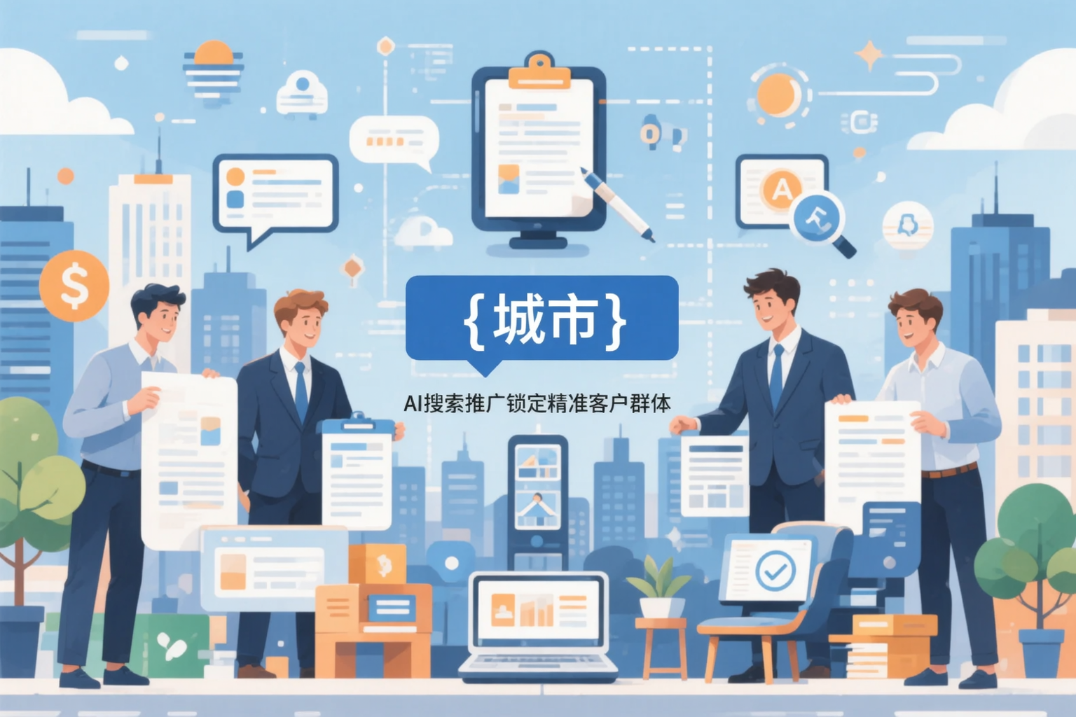 玉溪公司如何用AI搜索推广锁定精准客户群体