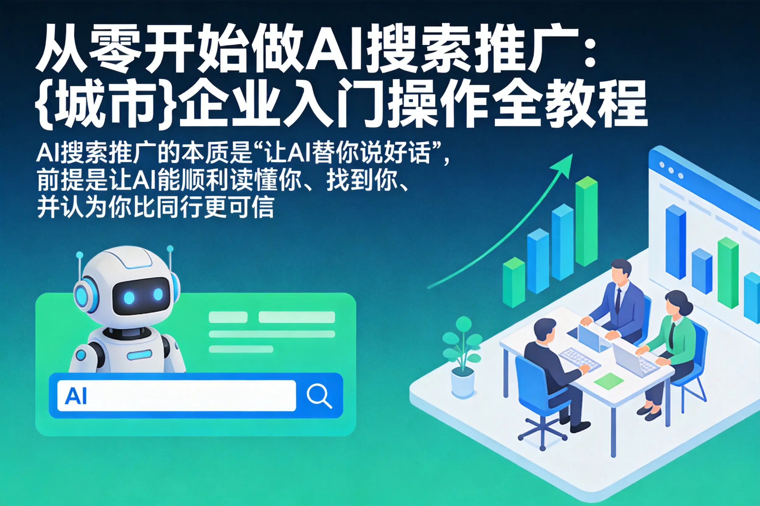 从零开始做AI搜索推广：玉溪企业入门操作全教程