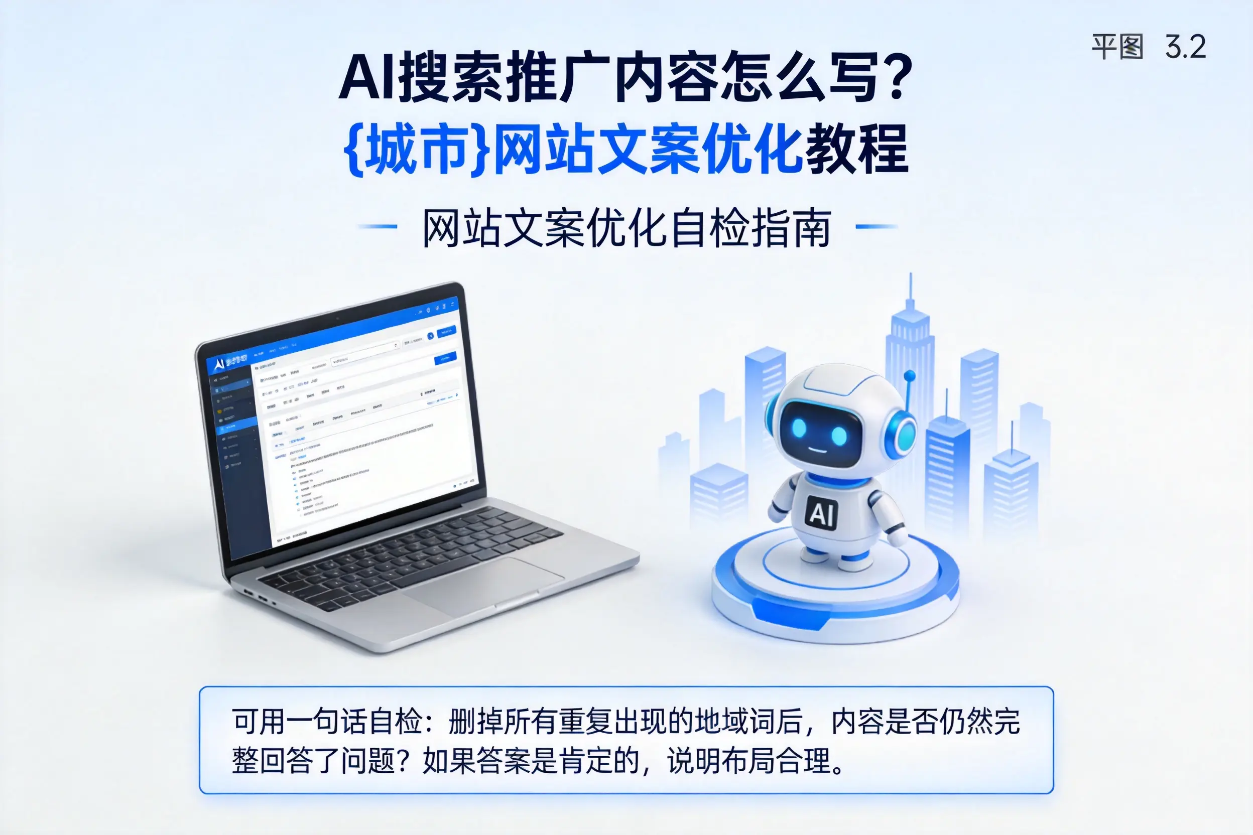 AI搜索推广内容怎么写？玉溪网站文案优化教程