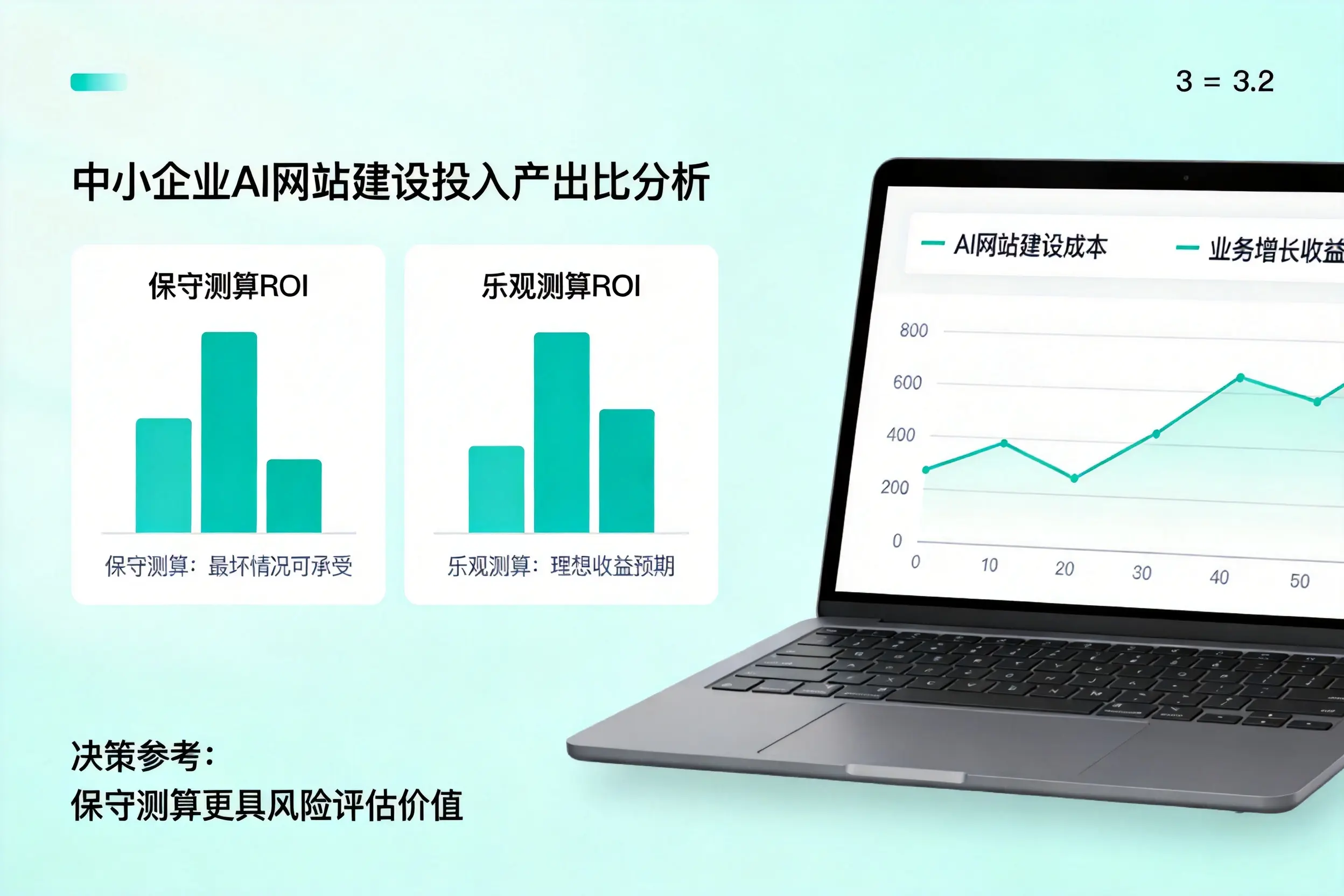玉溪中小企业AI网站建设投入产出比怎么算?先看这份分析